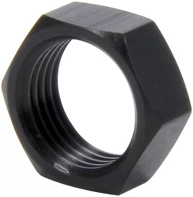 Allstar Performance 5/8-18 RH Alum Jam Nuts Thin OD Black 4pk ALL18286