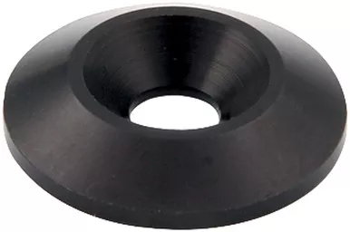 Allstar Performance Black Anodized Aluminum Countersunk Washer 1/4in ID x 1-1/4in OD 50pk ALL18665-50