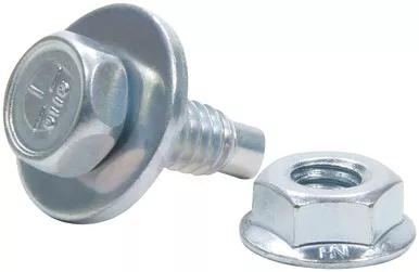 Allstar Performance Body Bolt Kit 10pk Silver 3/4in ALL18654