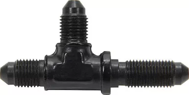 Allstar Performance Bulkhead on the Run Black -3 ALL50096