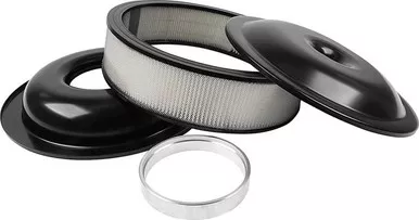 Allstar Performance LW 14in A/C Kit Black 3in Paper Element ALL25911
