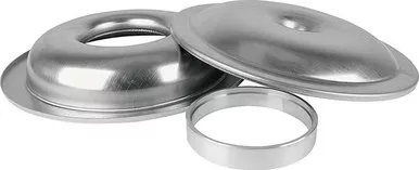 Allstar Performance LW 14in A/C Kit Plain No Element 1in Spacer ALL25902