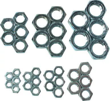 Allstar Performance RH Jam Nut Assortment Steel ALL18290