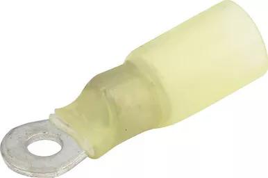 Allstar Performance Ring Terminal #6 Hole Heat Shrink 12-10 10pk ALL76081