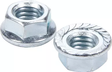 Allstar Performance Serrated Flange Nuts 3/8-16 10pk ALL16042-10