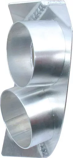 Allstar Performance Spindle Duct LH Dual ALL42112