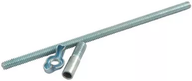 Allstar Performance Straight Stud w/ Adapter 1/4-20 x 6in ALL26056