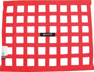 Allstar Performance Window Net Border Style 18 x 24 SFI Red ALL10287
