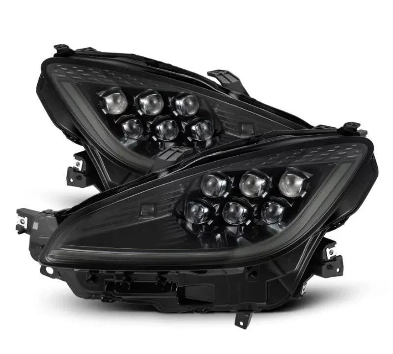 AlphaRex 21-23 Toyota GR86 / Subaru BRZ NOVA-Series LED Projector Headlights – Alpha Black