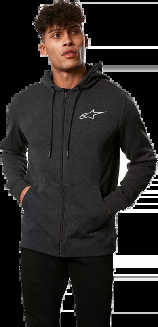 Alpinestars Ageless Chest Zip Hoodie – Charcoal – 2XL