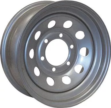 Americana Tire and Wheel 20537 15X6 MOD 5H-4.5 Star Silver Wheel