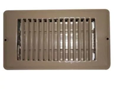 AP Products 013-630 4 X 12 FLOOR REGISTERBROWN