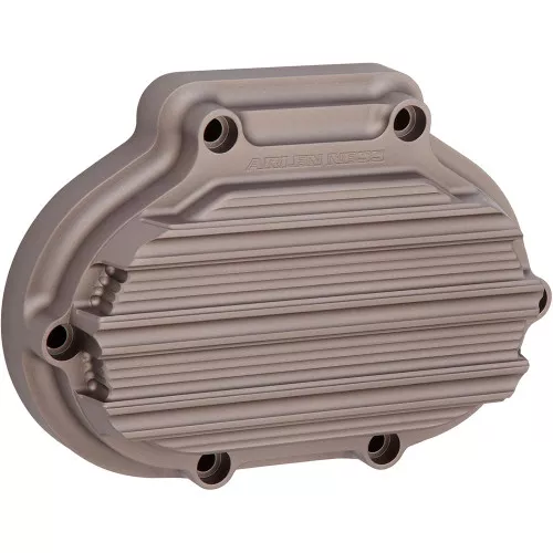 Arlen Ness 10-Gauge Transmission Side Cover for Harley Twin Cam - Titanium