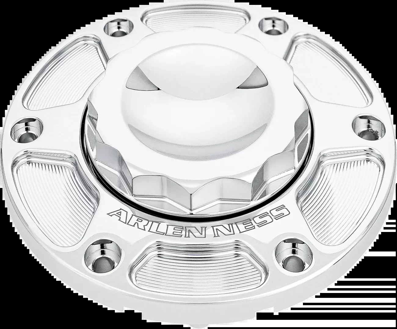 ARLEN NESS 12 Point Gas Cap - Chrome - 701-014