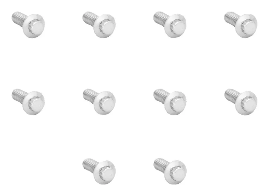 Arlen Ness 12-Point Stainless Front Rotor Bolts For Harley 1986-2025