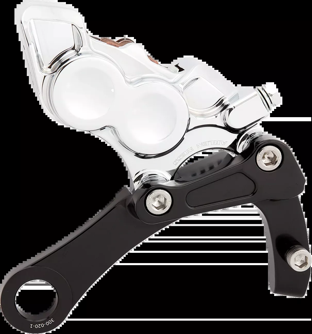 ARLEN NESS 4-Piston Caliper - Rear - Chrome 02-327