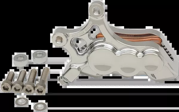 Arlen NESS 6-Piston Caliper – Front Right – Chrome – 14″