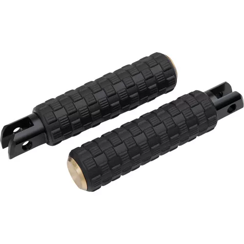 Arlen Ness AirTrax Foot Pegs for Harley - Brass