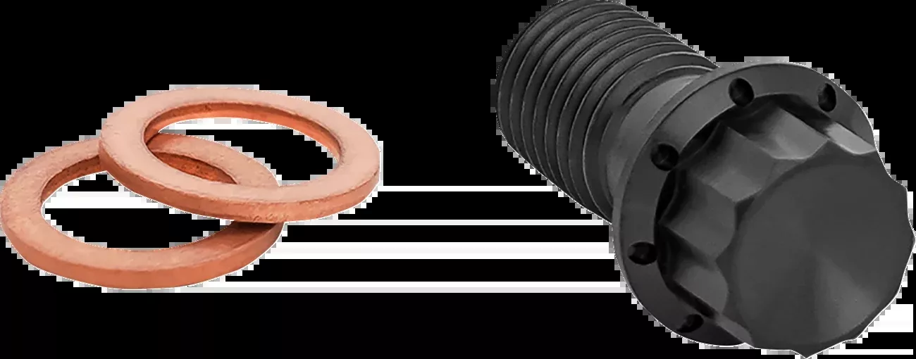 ARLEN NESS Banjo Bolt - M12x1.25 - Black - 300-834