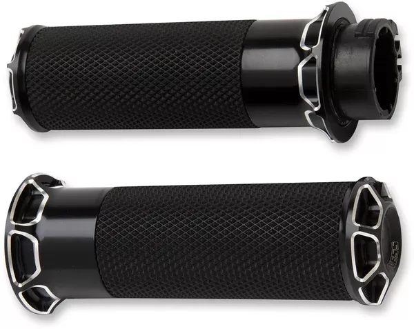 Arlen NESS Beveled Grips – Cable – Black