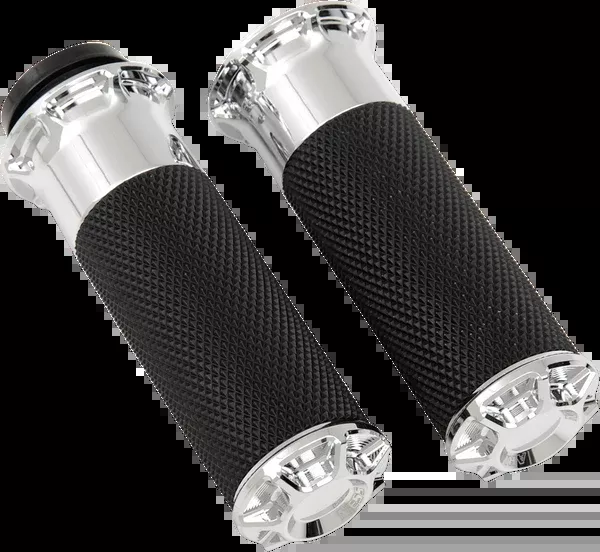 Arlen NESS Beveled Grips – TBW – Chrome