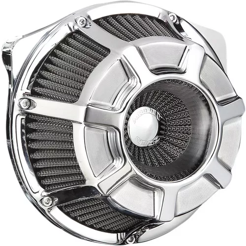 Arlen Ness Beveled Inverted Air Cleaner for 2017-2023 Harley M8 - Chrome