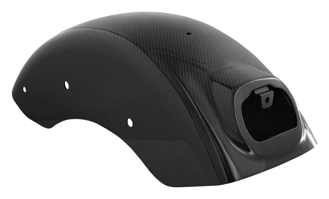 Arlen Ness Carbon Fiber Rear Fender For Harley Softail FXLR/S/ST 2018-2026