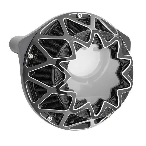 Arlen Ness Crossfire Air Cleaner for 1991-2022 Harley Sportster - Contrast Cut