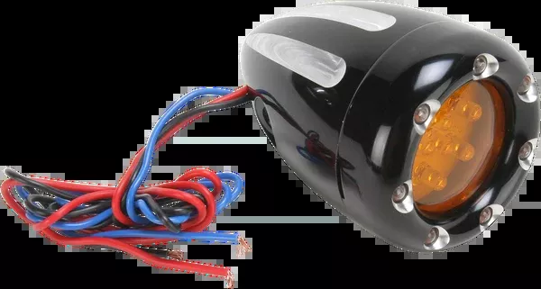 Arlen NESS Deep Cut Factory Style Turn Signals W/ LED Fire Ring