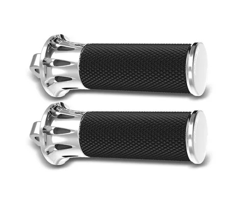 Arlen Ness Deep Cut Fusion Chrome Footpegs (07-908)