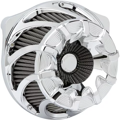 Arlen Ness Drift Inverted Air Cleaner for 1999-2017 Harley Twin Cam* - Chrome