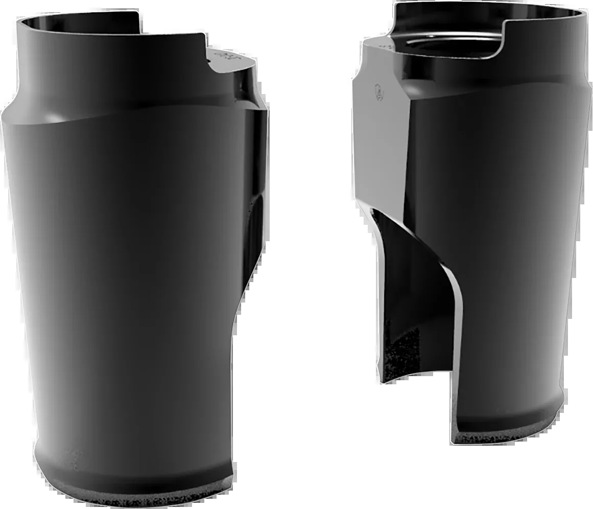 ARLEN NESS Fat Tire Fork Boot Cover - Black Anodized - Smooth 20-042
