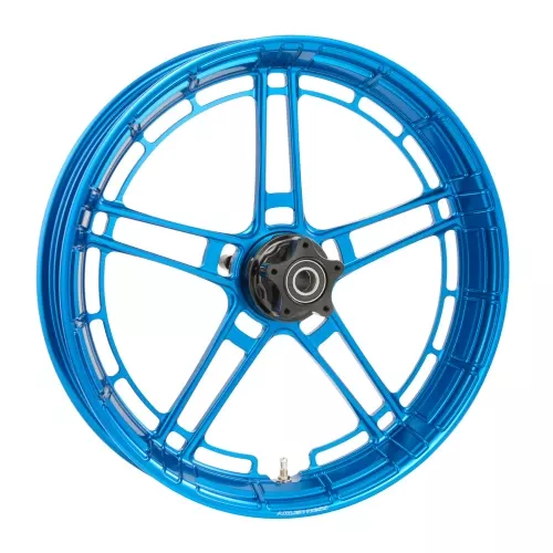 Arlen Ness Flatline Forged Wheel for Harley - Blue