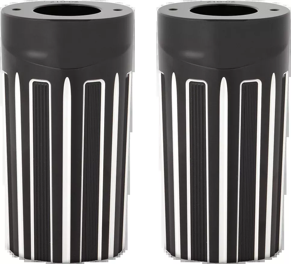 ARLEN NESS Fork Boot Covers - Black Anodized - 10-Gauge - FLHT 20-017