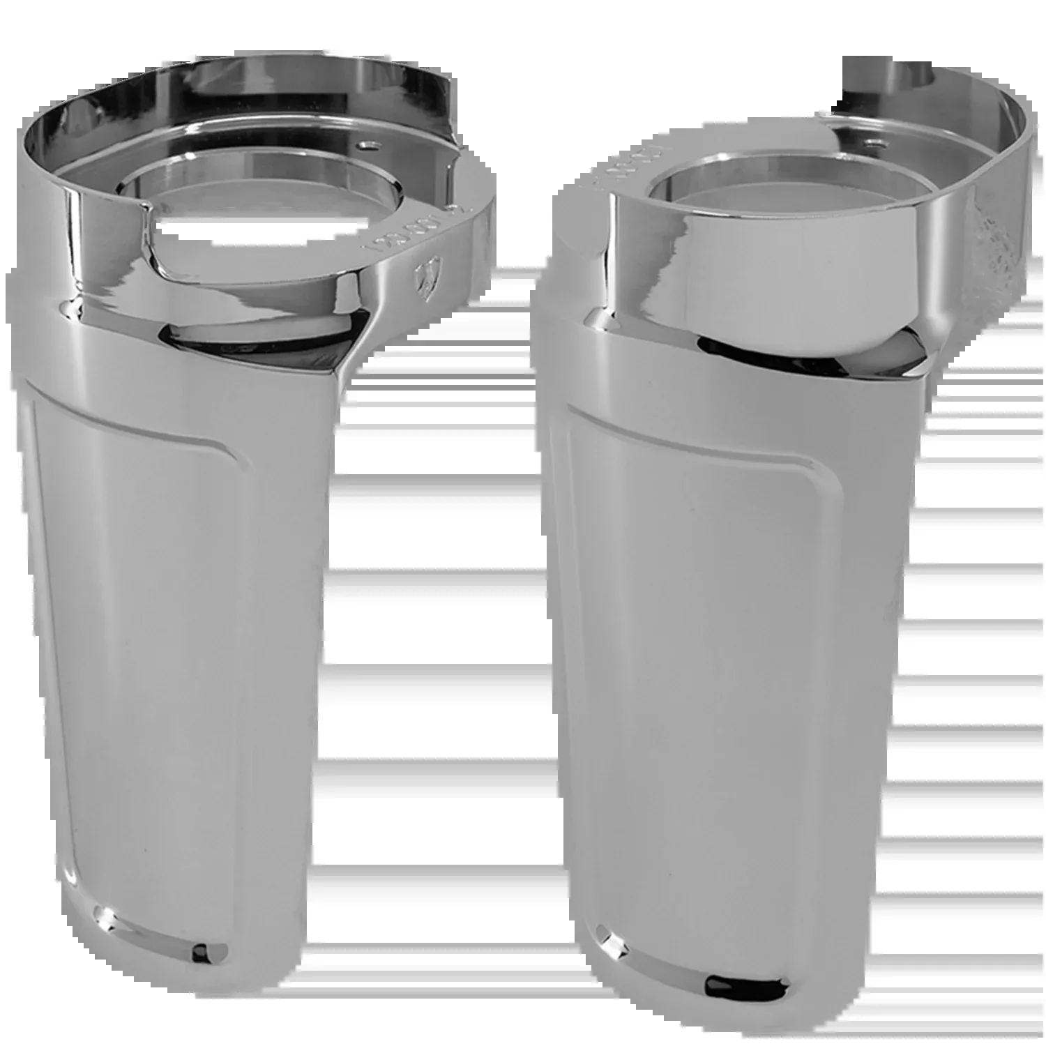 ARLEN NESS Fork Legs - 49 mm - Chrome - For Factory Brake Caliper - 120-011