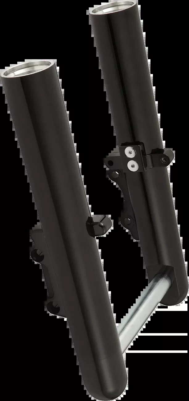 ARLEN NESS Fork Legs - Black Anodized - Smooth - Dual Disc 40-528