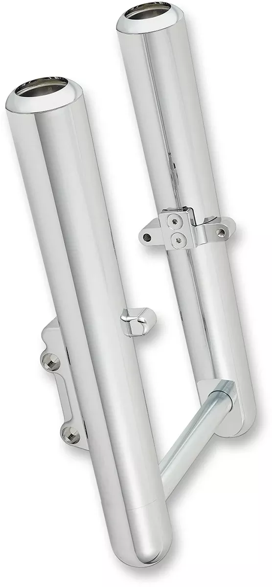ARLEN NESS Fork Legs - Chrome - Hot Legs - Custom Single Disc - Smooth - '08-'13 06-520