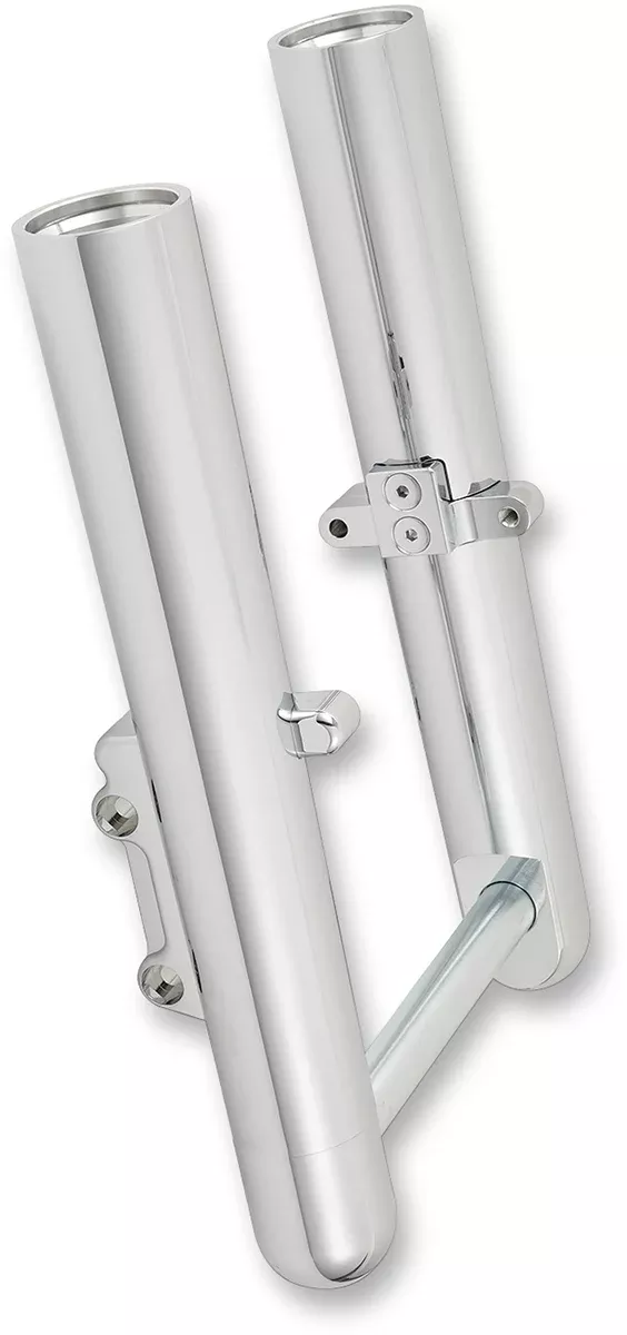 ARLEN NESS Fork Legs - Chrome - Hot Legs - Custom Single Disc - Smooth 40-501