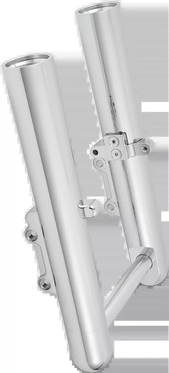 ARLEN NESS Fork Legs - Chrome - Smooth - Dual Disc - '00-'07 FLT 06-503