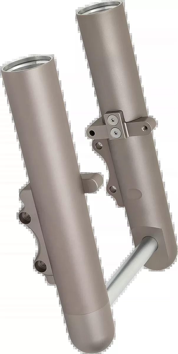 ARLEN NESS Fork Legs - Titanium Anodized - Smooth - Dual Disc 40-507