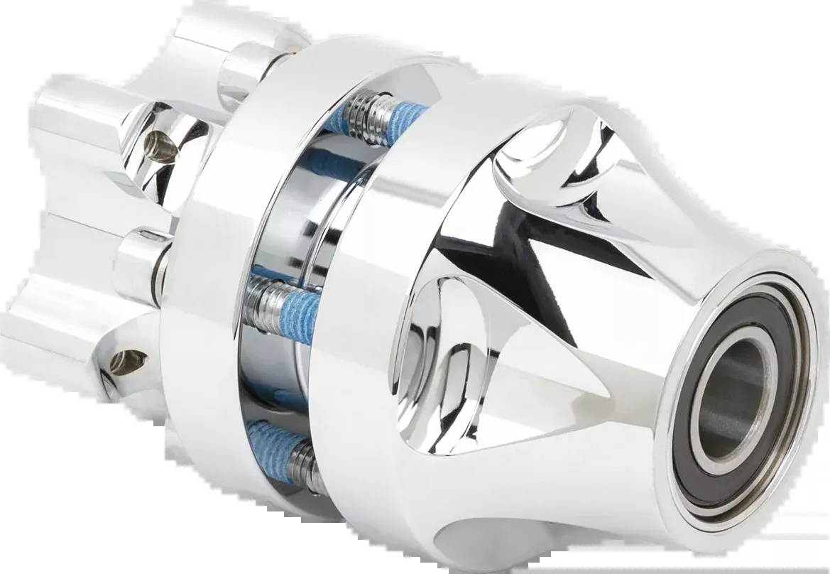 ARLEN NESS Hub - Cartridge - Front/Single Disc - Chrome - Softail Standard/Street Bob 71-649