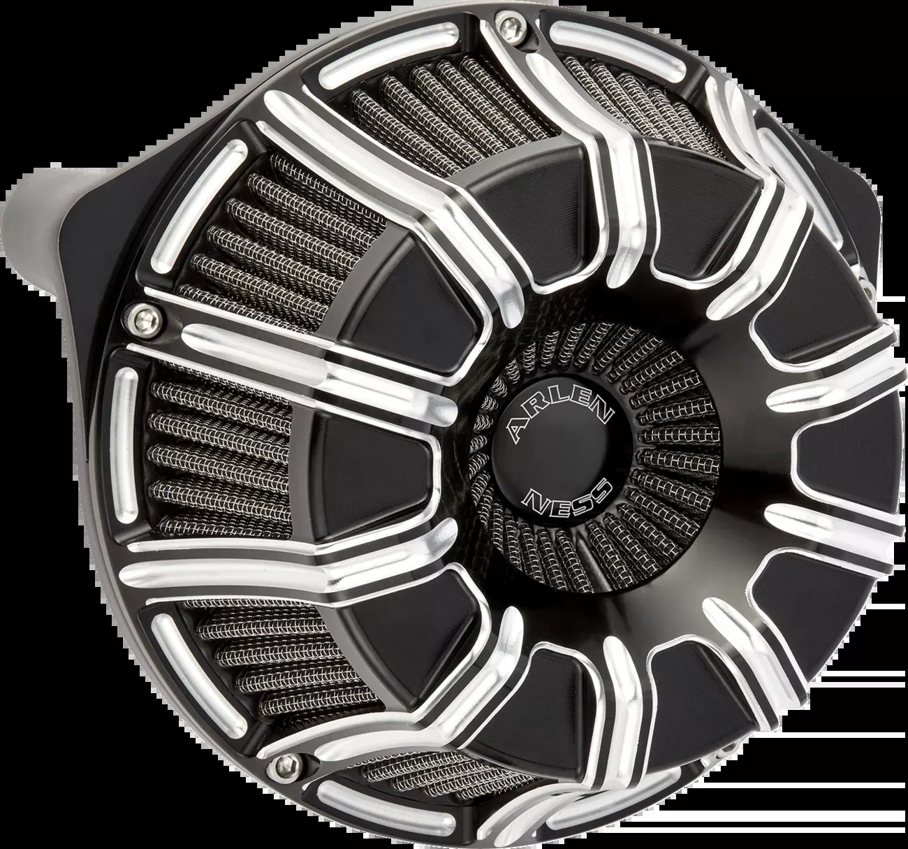 ARLEN NESS Inverted Series Air Cleaner Kit - 10-Gauge - Black - 600-221