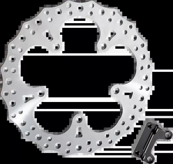Arlen NESS Jagged Left Brake Rotor – 13″