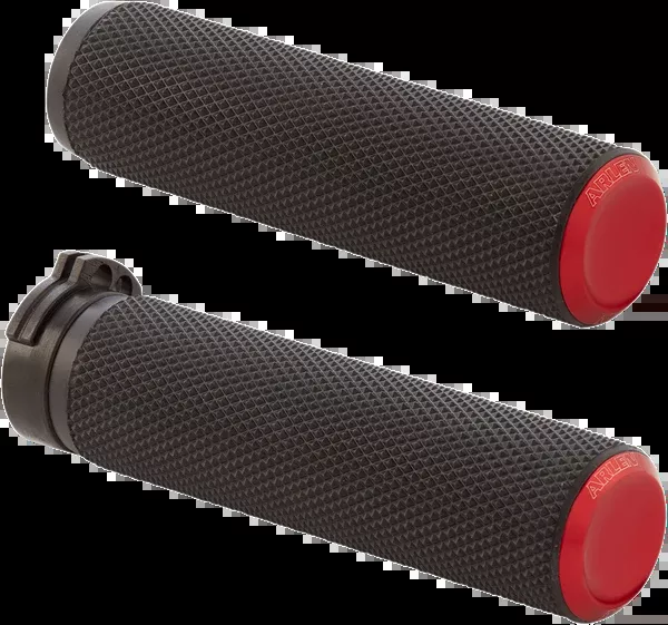 Arlen NESS Knurled Grips – Cable – Red