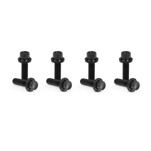 Arlen Ness Lifter Block Titanium 12-Point Bolt Kit for Harley - Black