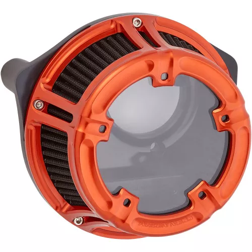 Arlen Ness Method Air Cleaner for Harley Twin Cam Cable Throttle - Orange