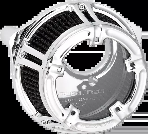 Arlen NESS Method™ Clear Series Air Cleaner - Chrome