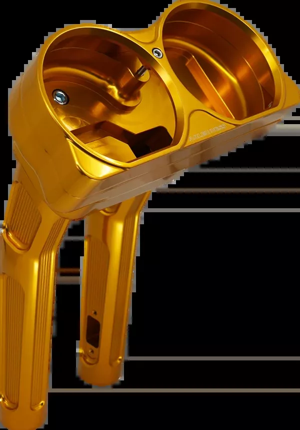 Arlen NESS Method Kickback Handlebar Riser – 10″ – Gold