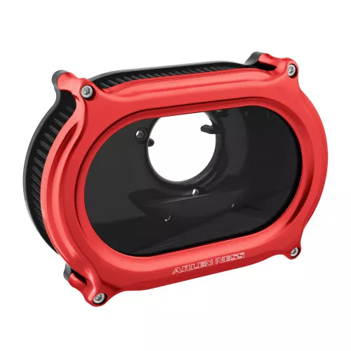 Arlen Ness Method Oval Air Cleaner for Harley - Red