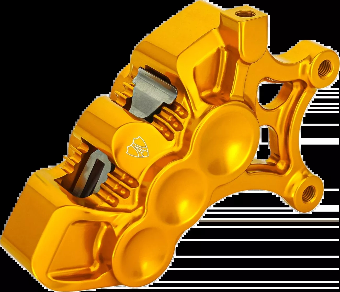 ARLEN NESS Monoblock Axial Brake Caliper - 14" - Right - Gold - 320-112
